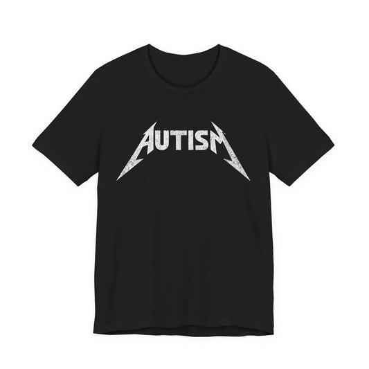 Autism Rock Band Album Cover — T-Shirt | Neurospicy & Relatable | Roly Poly Print