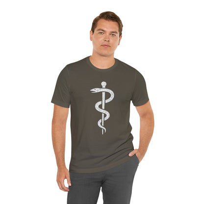 Rod of Asclepius - T-Shirt | Nurses & Healthcare | Roly Poly Print