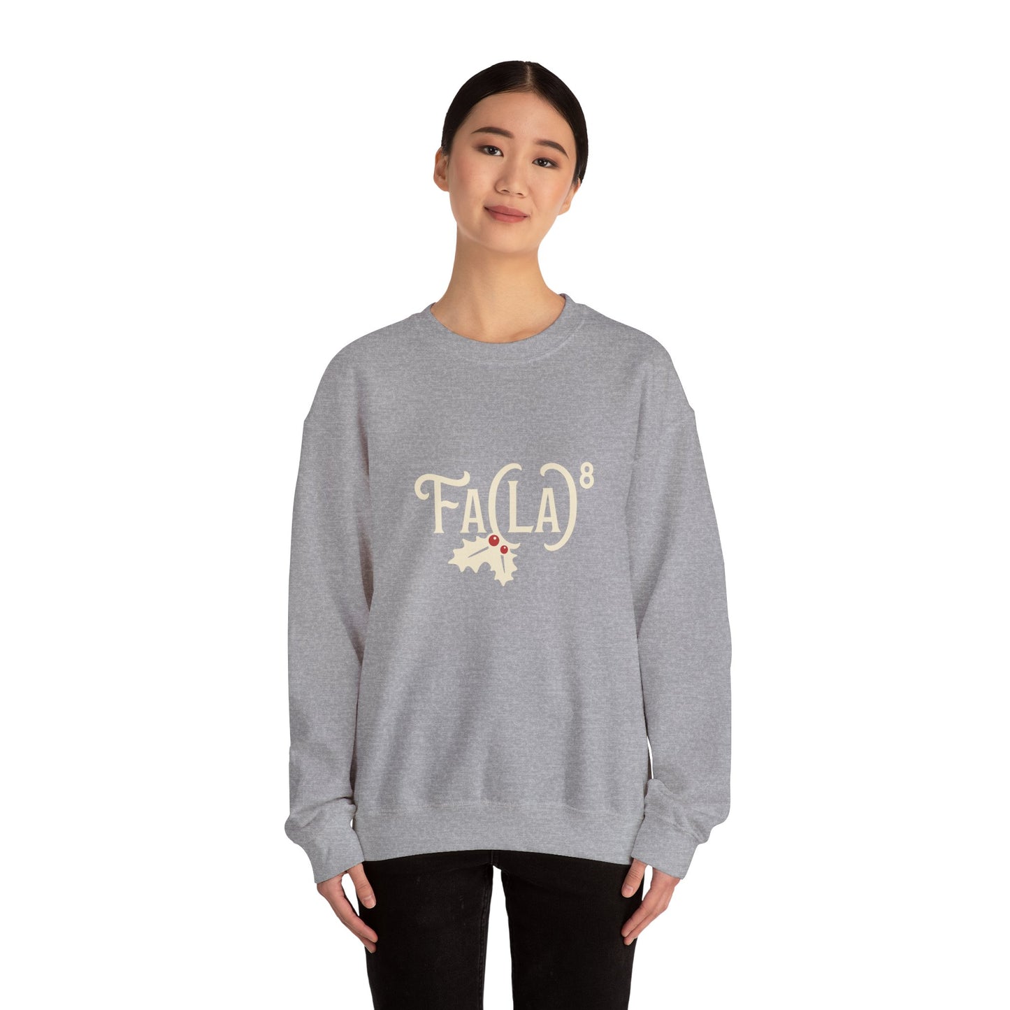 Fa (La)8 - Christmas Sweatshirt | Holiday | Roly Poly Print