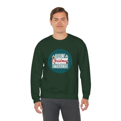 Ugly Christmas Sweater Logo Style - Christmas Sweatshirt | Holiday | Roly Poly Print