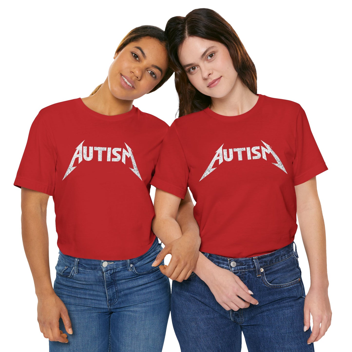 Autism Rock Band Album Cover — T-Shirt | Neurospicy & Relatable | Roly Poly Print