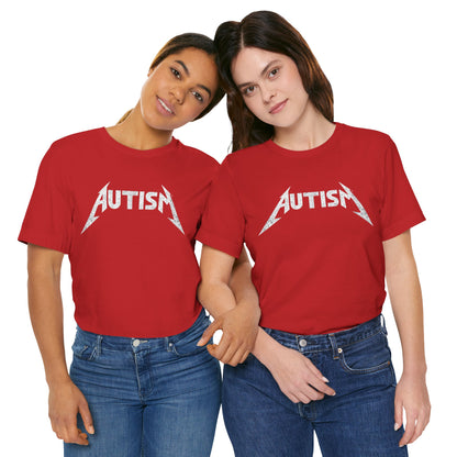 Autism Rock Band Album Cover — T-Shirt | Neurospicy & Relatable | Roly Poly Print