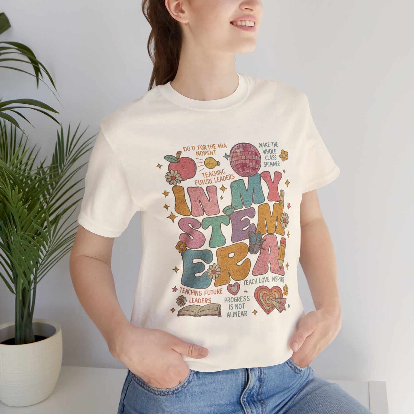 In My STEM Era - Teacher T-Shirt | STEM | Roly Poly Print