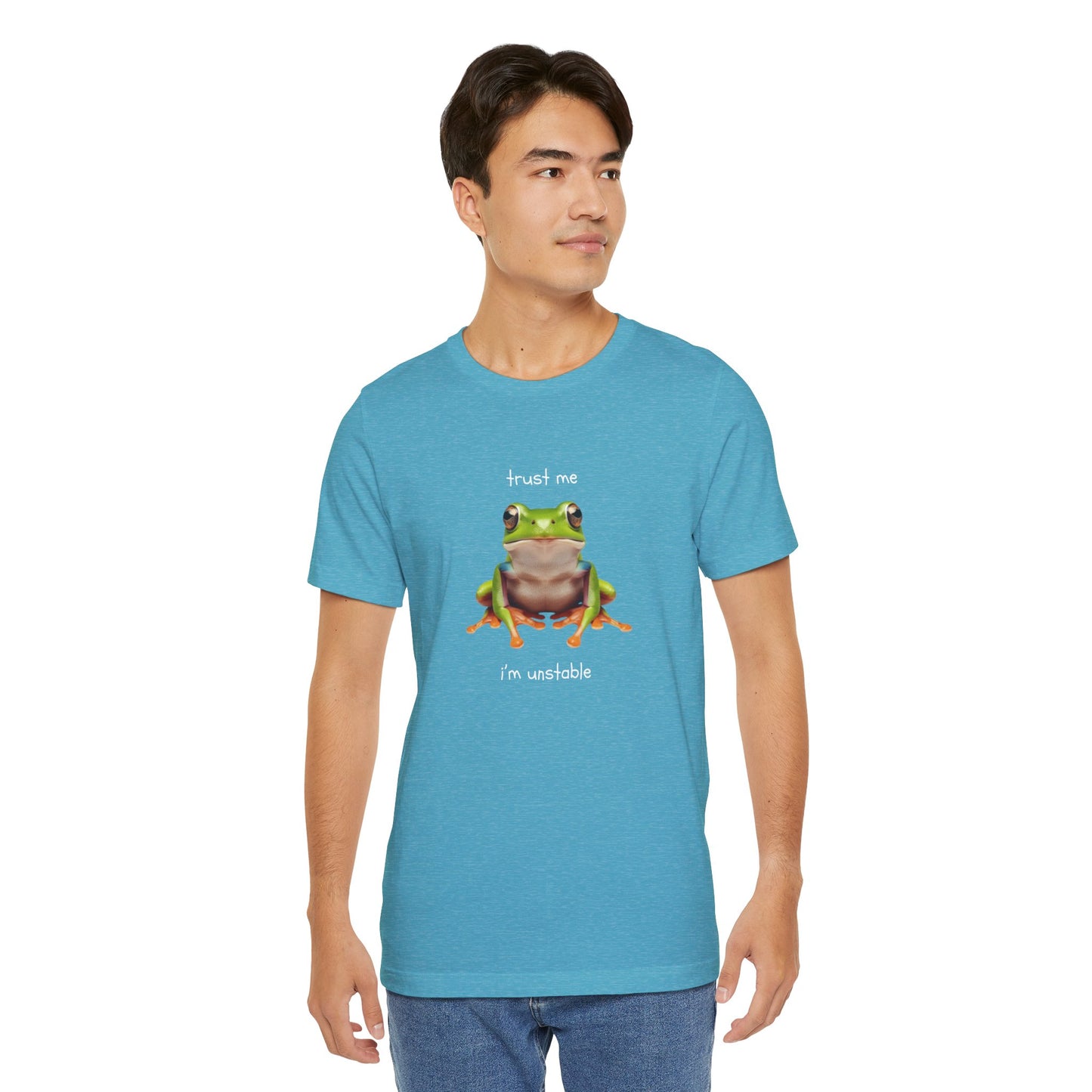 Trust Me, I'm Unstable Tree Frog - T-Shirt | Pets and Animals | Roly Poly Print