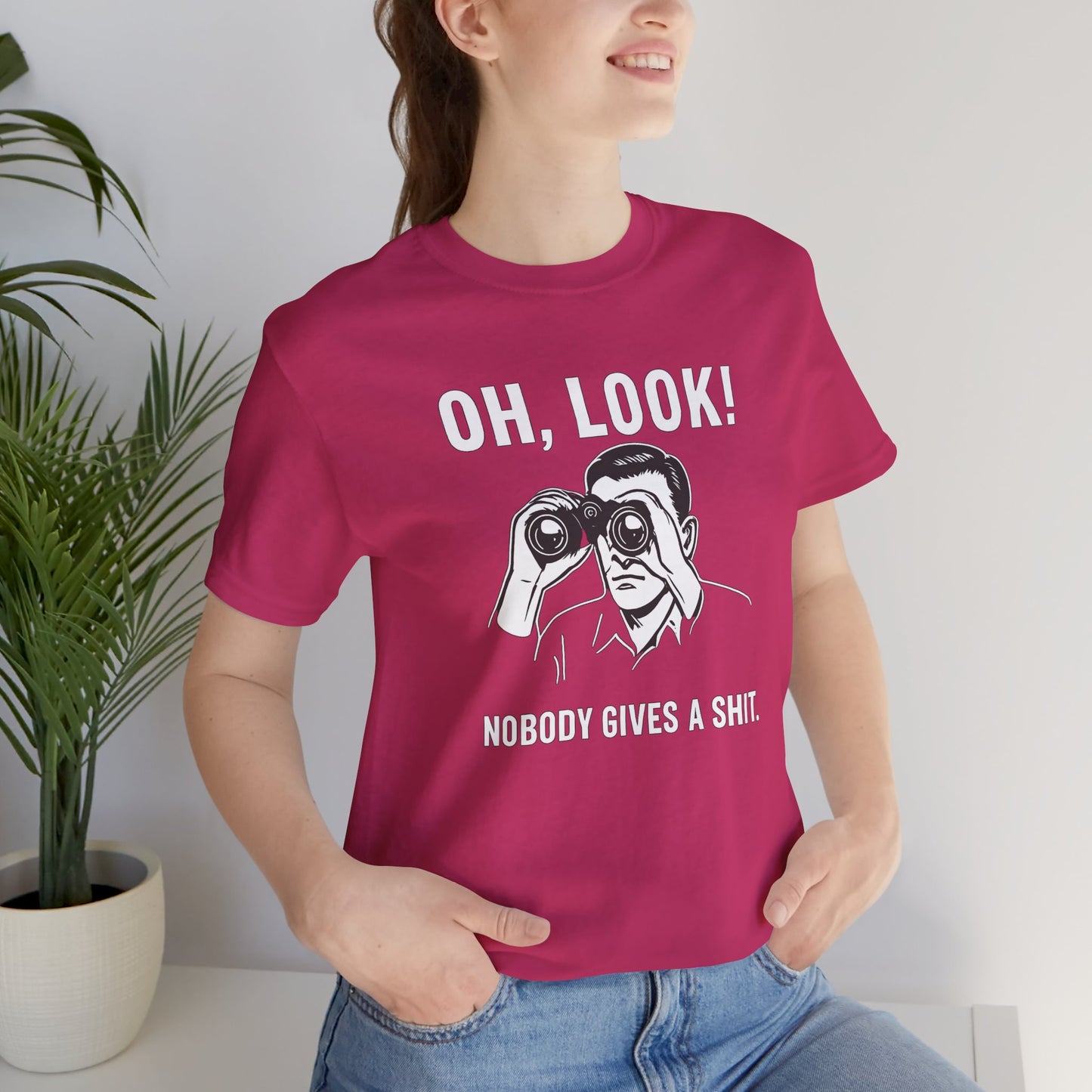 Oh Look Nobody Gives a Shit - T-Shirt | Sunny & Sarcastic | Roly Poly Print