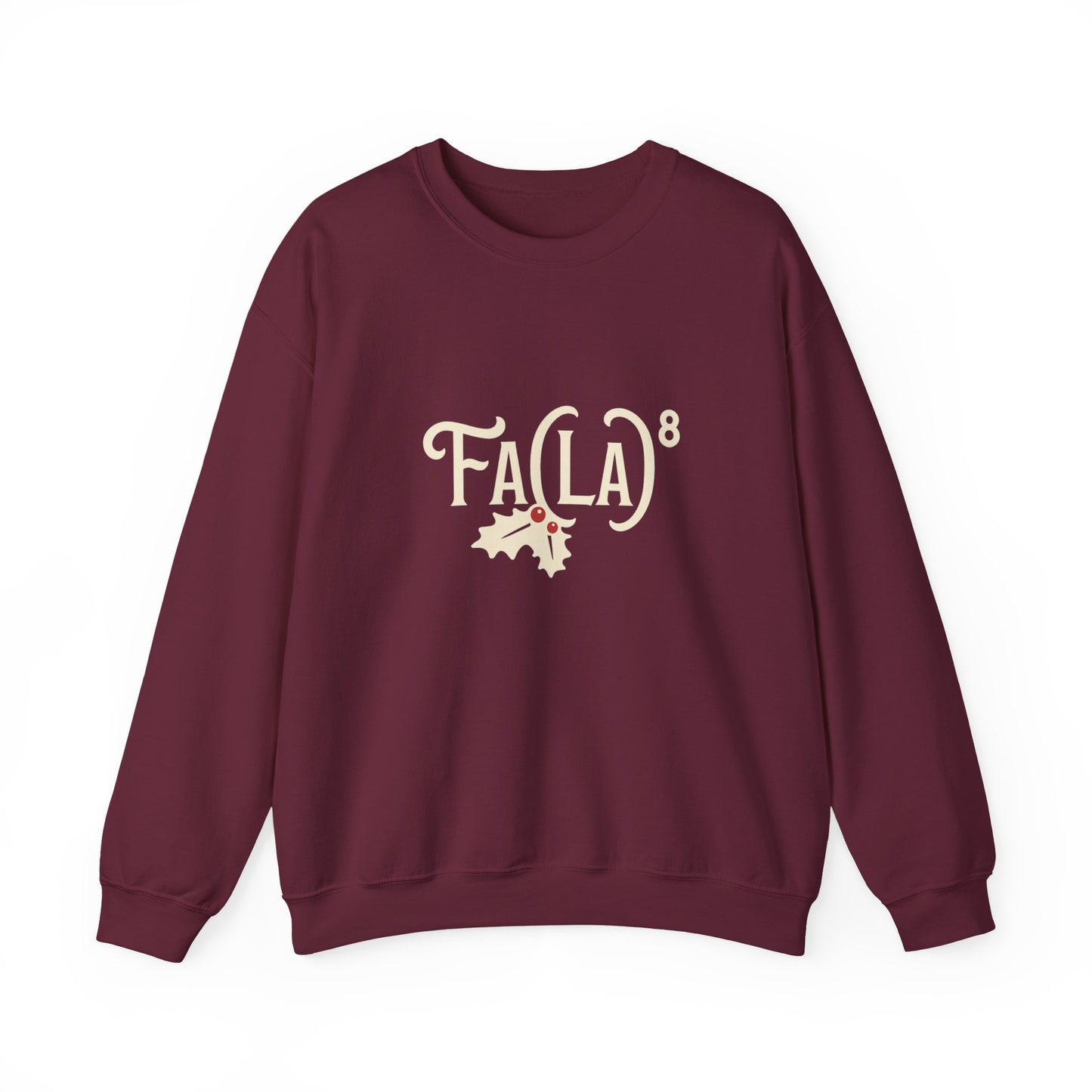 Fa (La)8 - Christmas Sweatshirt | Holiday | Roly Poly Print