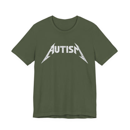 Autism Rock Band Album Cover — T-Shirt | Neurospicy & Relatable | Roly Poly Print