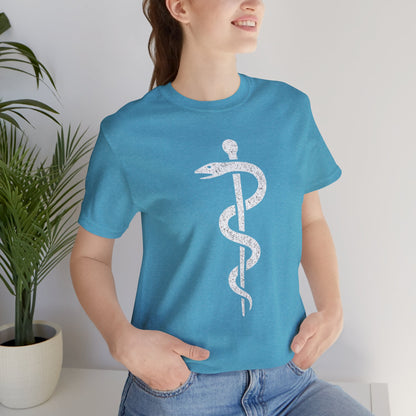 Rod of Asclepius - T-Shirt | Nurses & Healthcare | Roly Poly Print