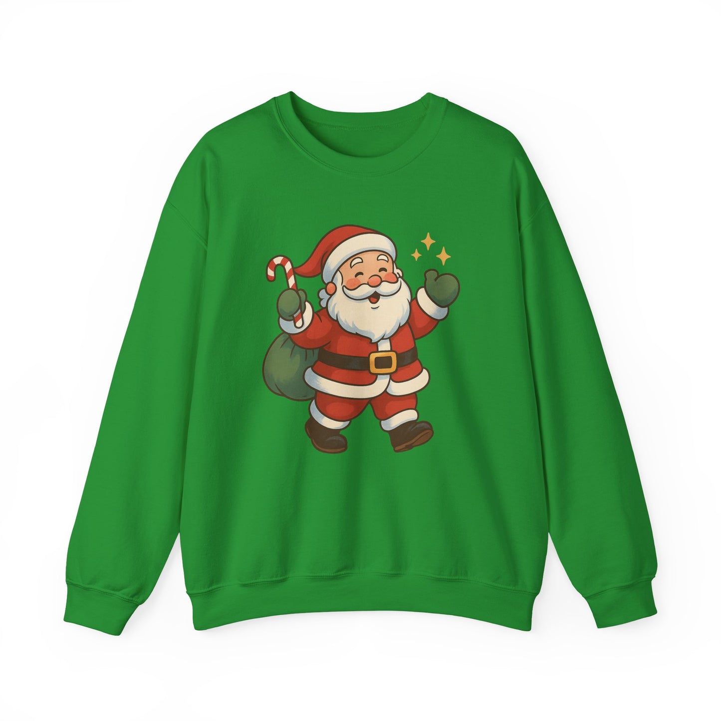 90's Era Santa - Christmas Sweatshirt | Holiday | Roly Poly Print