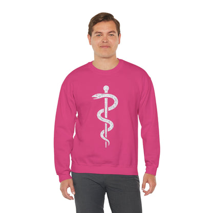 Rod of Asclepius - Sweatshirt | Nurses & Healthcare | Roly Poly Print