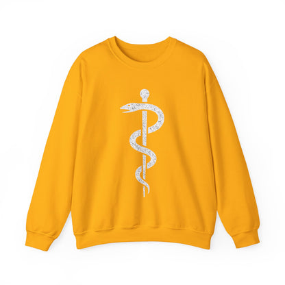Rod of Asclepius - Sweatshirt | Nurses & Healthcare | Roly Poly Print