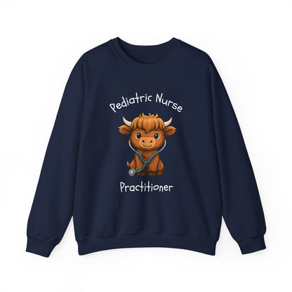 Pediatric Nurse Practitioner Little Bull - Sweatshirt | Nurse & Healthcare | Roly Poly Print