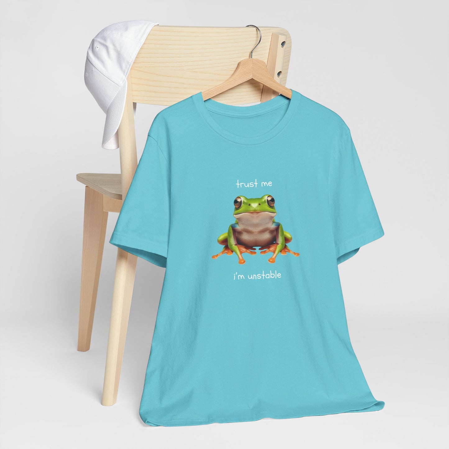 Trust Me, I'm Unstable Tree Frog - T-Shirt | Pets and Animals | Roly Poly Print