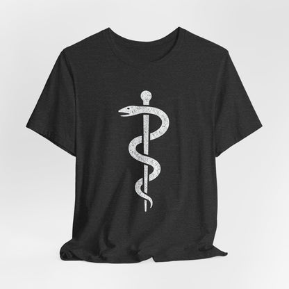 Rod of Asclepius - T-Shirt | Nurses & Healthcare | Roly Poly Print