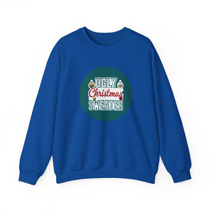 Ugly Christmas Sweater Logo Style - Christmas Sweatshirt | Holiday | Roly Poly Print