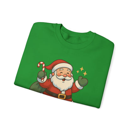 90's Era Santa - Christmas Sweatshirt | Holiday | Roly Poly Print