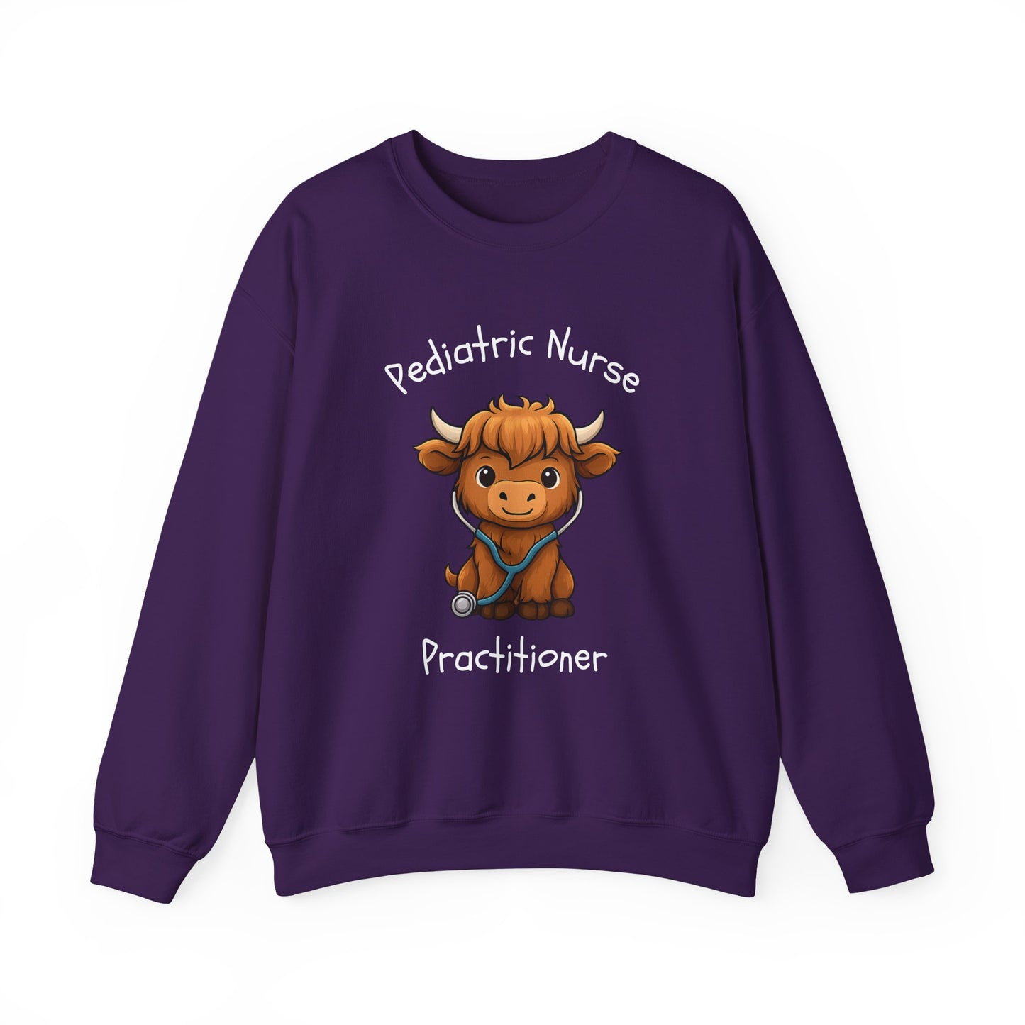 Pediatric Nurse Practitioner Little Bull - Sweatshirt | Nurse & Healthcare | Roly Poly Print