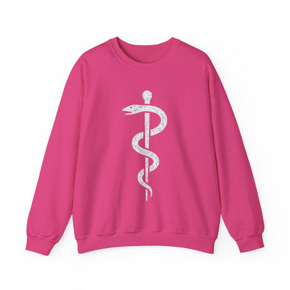 Rod of Asclepius - Sweatshirt | Nurses & Healthcare | Roly Poly Print