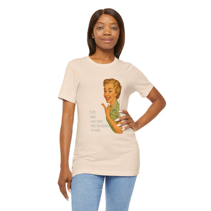 I'm Not Bossy, I just Know What You Should Be Doing Retro Housewife - T-Shirt | Funny & Sarcastic | Roly Poly Print