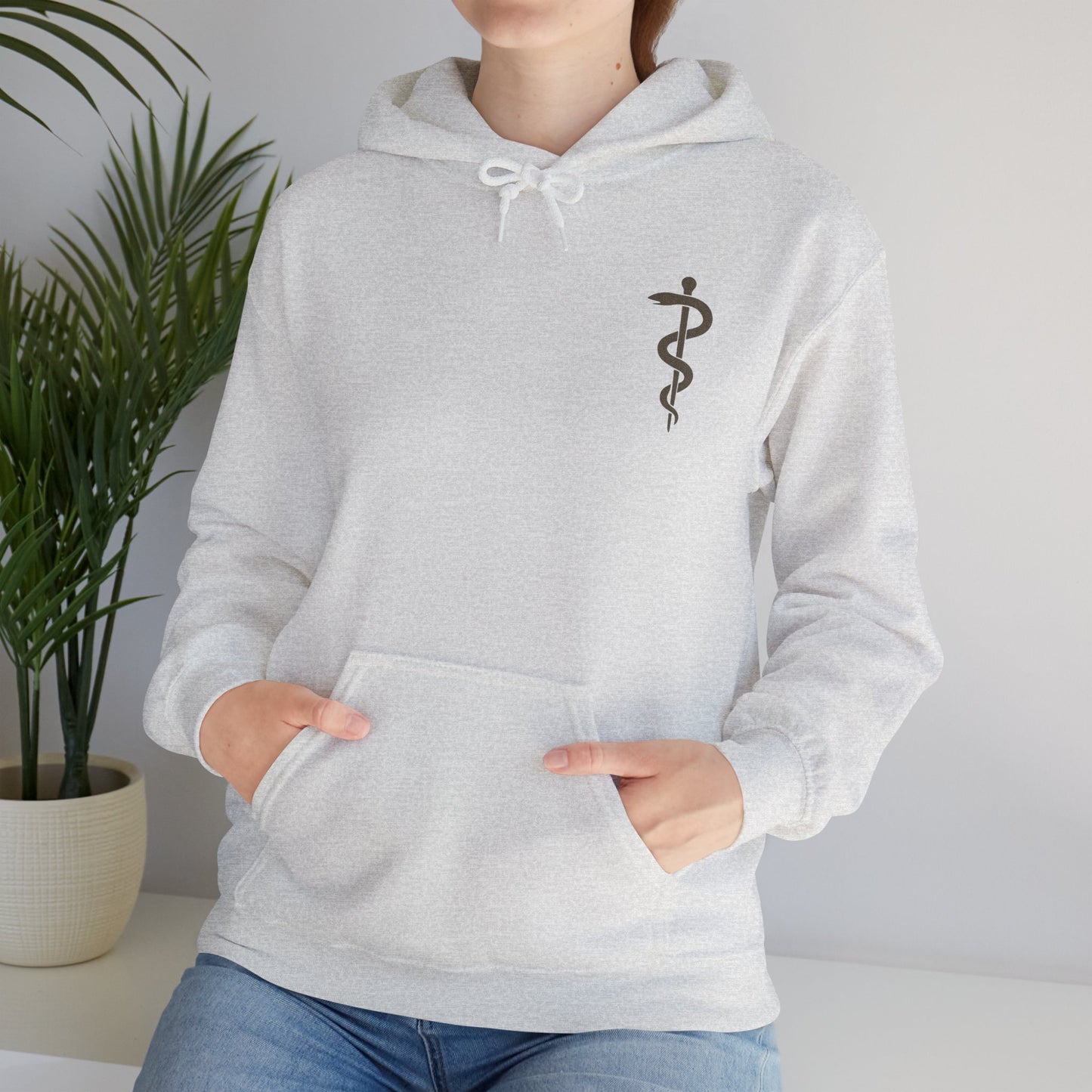 Sorta Ratched Sorta Nightingale with Daisies - Hoodie | Nurses and Healthcare | Roly Poly Print