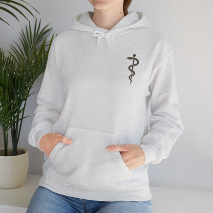 Sorta Ratched Sorta Nightingale with Daisies - Hoodie | Nurses and Healthcare | Roly Poly Print