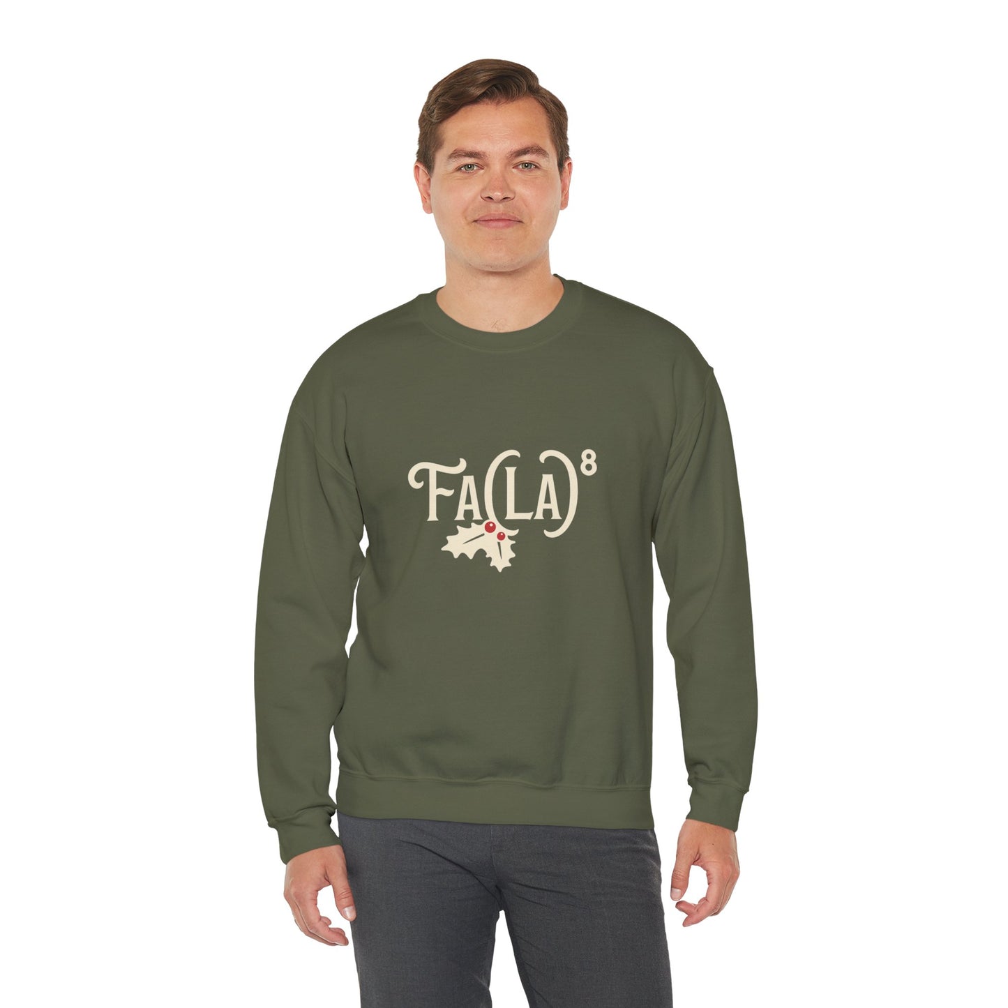 Fa (La)8 - Christmas Sweatshirt | Holiday | Roly Poly Print