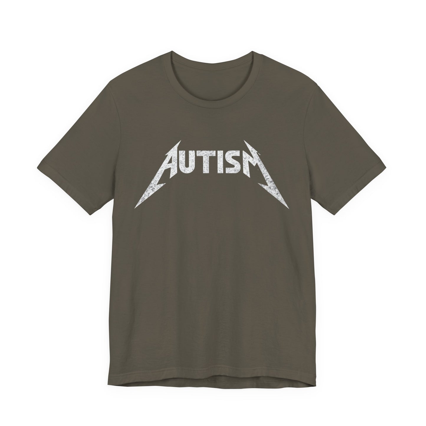 Autism Rock Band Album Cover — T-Shirt | Neurospicy & Relatable | Roly Poly Print