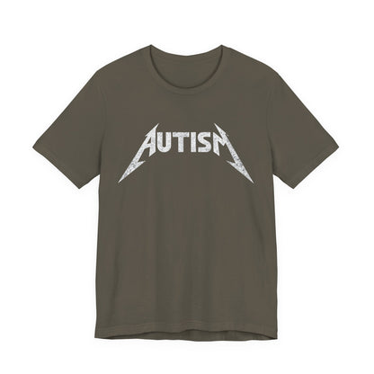Autism Rock Band Album Cover — T-Shirt | Neurospicy & Relatable | Roly Poly Print