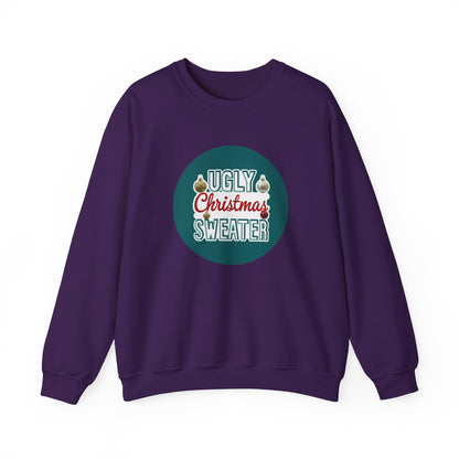 Ugly Christmas Sweater Logo Style - Christmas Sweatshirt | Holiday | Roly Poly Print