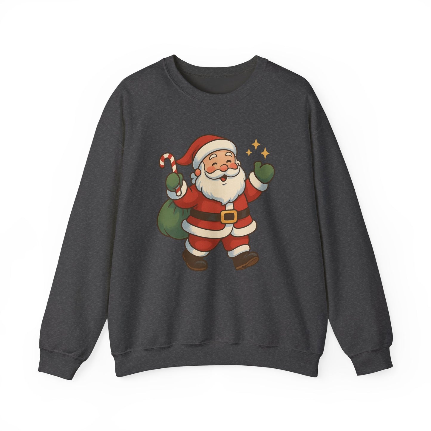 90's Era Santa - Christmas Sweatshirt | Holiday | Roly Poly Print
