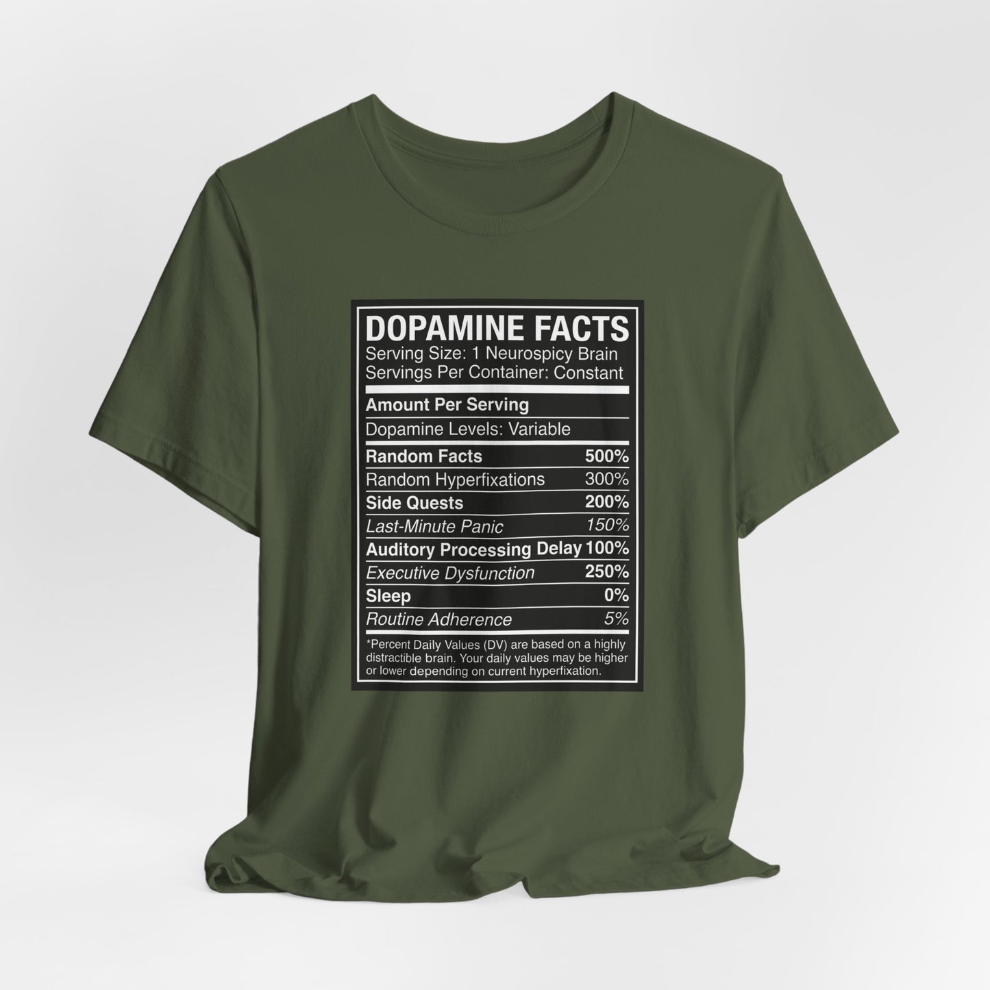 Dopamine Daily Values | T-Shirt