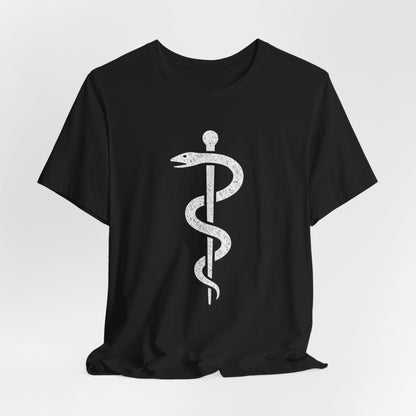 Rod of Asclepius - T-Shirt | Nurses & Healthcare | Roly Poly Print