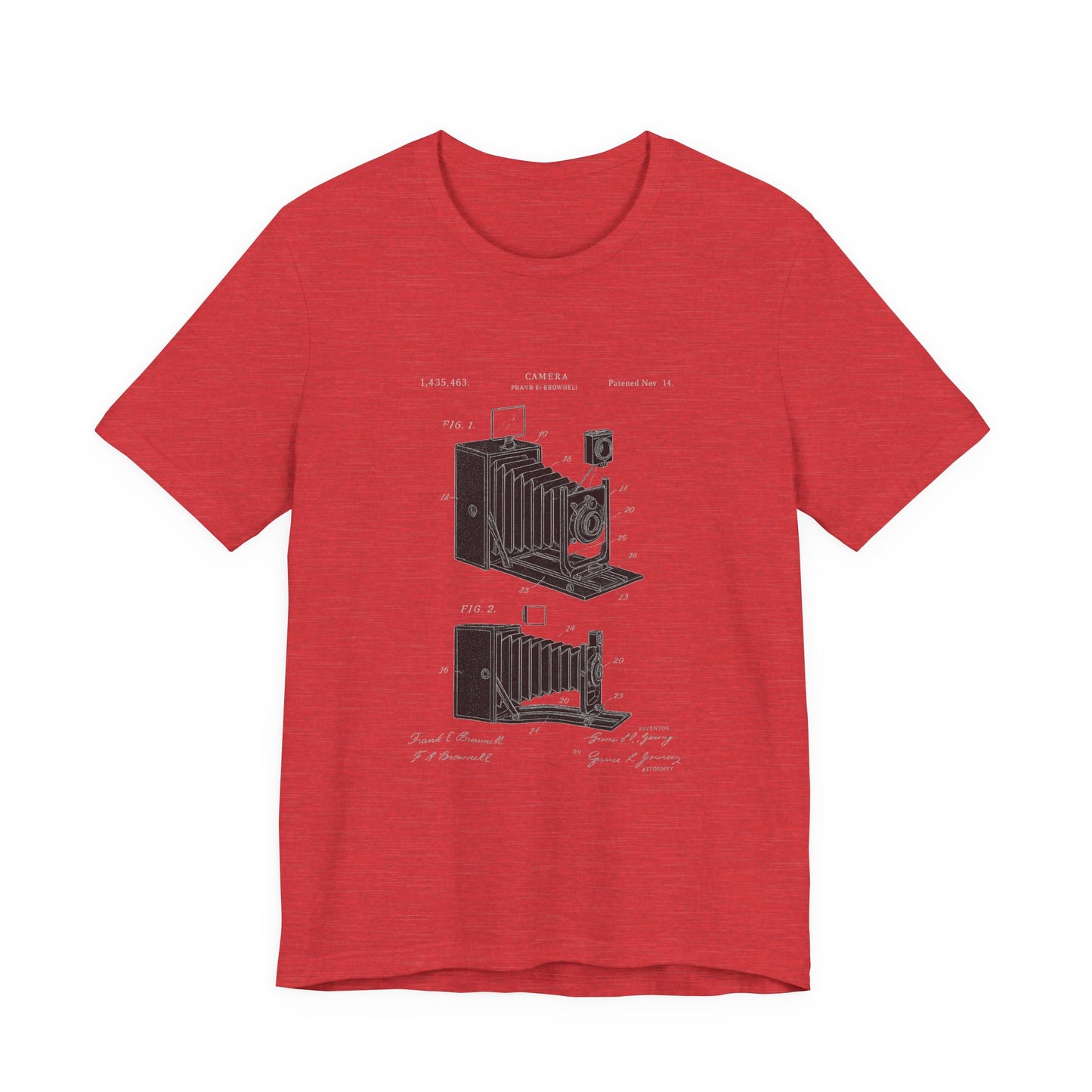 Camera Patent Vintage - T-Shirt | STEM | Roly Poly Print