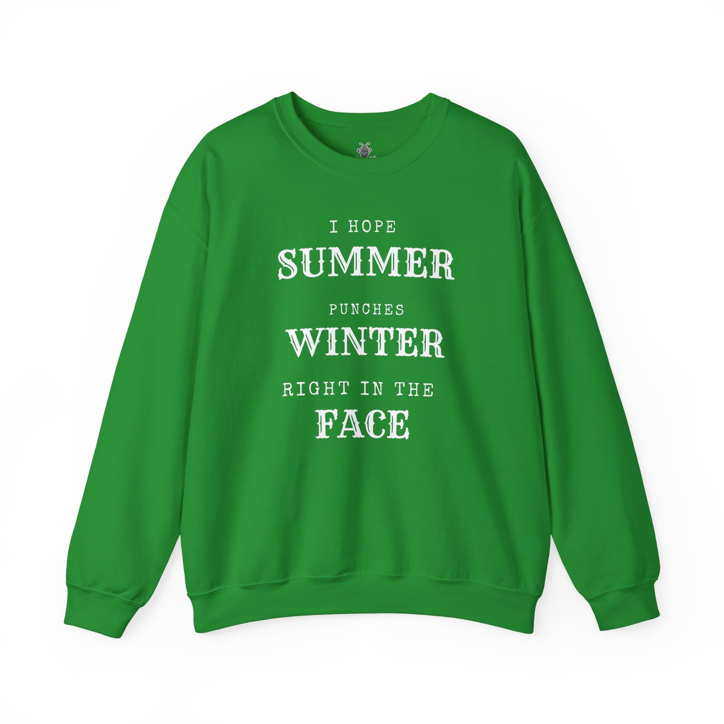 Summer Punches Winter - Sweatshirt | Funny and Sarcastic | Roly Poly Print
