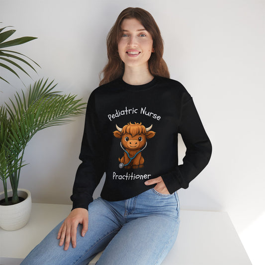 Pediatric Nurse Practitioner Little Bull - Sweatshirt | Nurse & Healthcare | Roly Poly Print