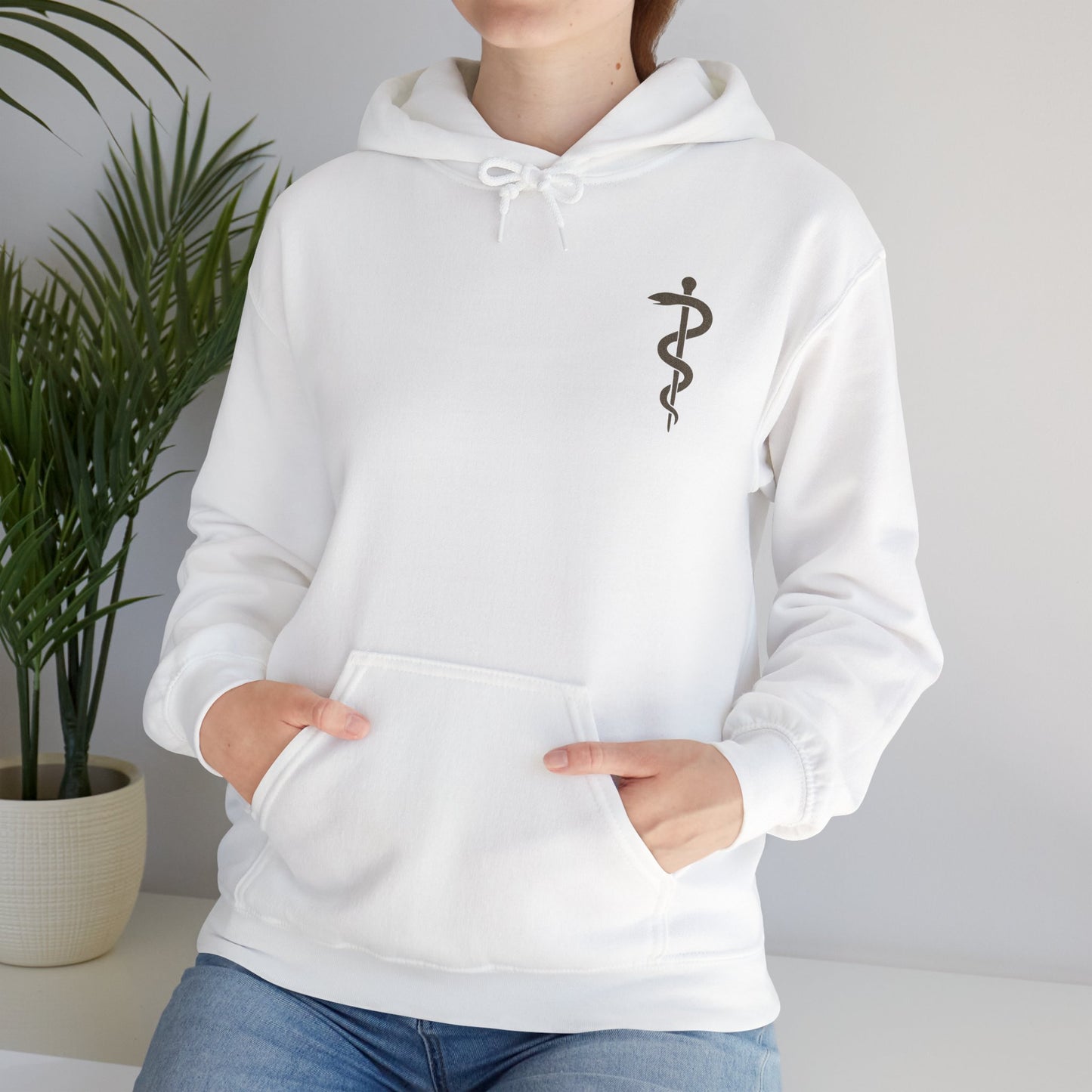 Sorta Ratched Sorta Nightingale with Daisies - Hoodie | Nurses and Healthcare | Roly Poly Print