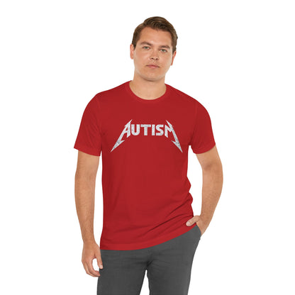 Autism Rock Band Album Cover — T-Shirt | Neurospicy & Relatable | Roly Poly Print