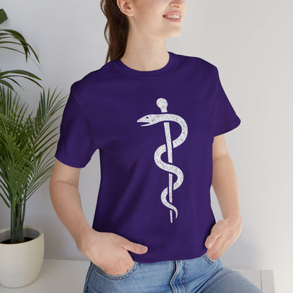 Rod of Asclepius - T-Shirt | Nurses & Healthcare | Roly Poly Print