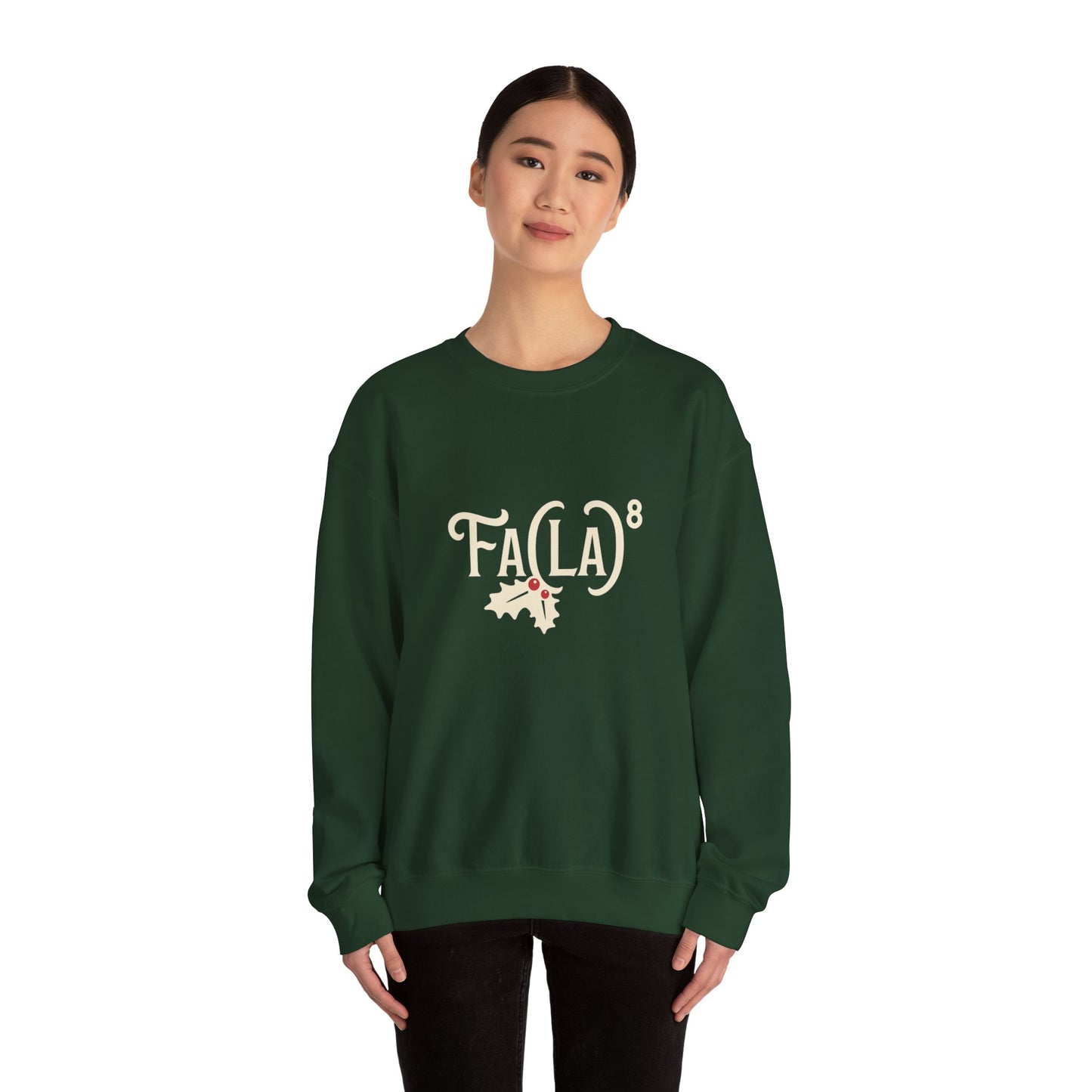 Fa (La)8 - Christmas Sweatshirt | Holiday | Roly Poly Print