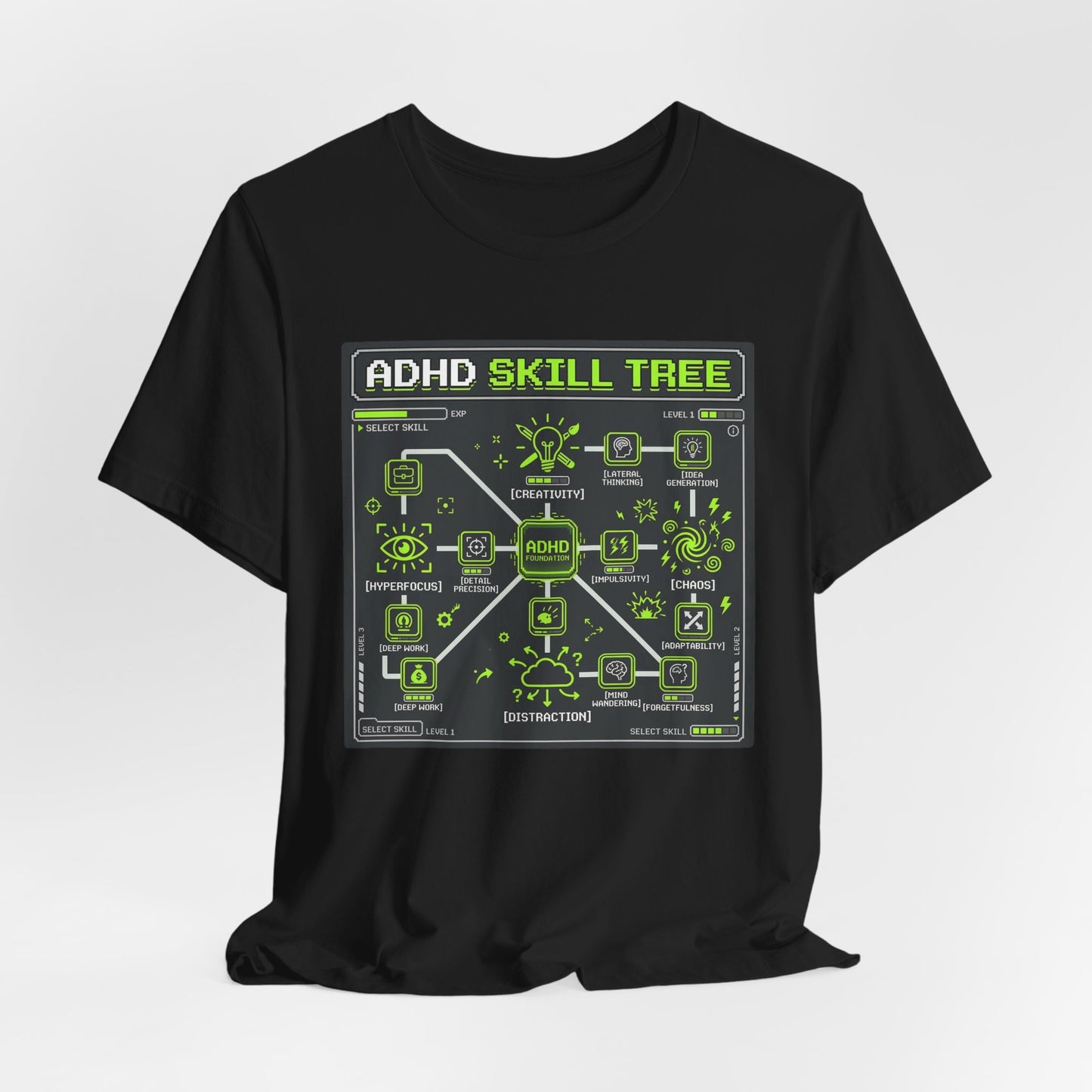 ADHD Skill Tree | T-Shirt