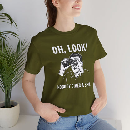 Oh Look Nobody Gives a Shit - T-Shirt | Sunny & Sarcastic | Roly Poly Print