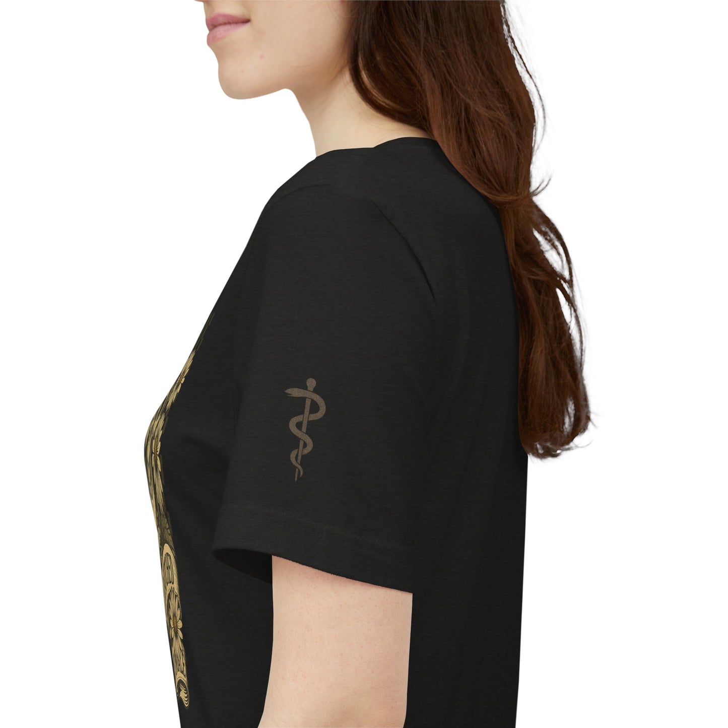Sorta Ratched Sorta Nightingale with Daisies - T-Shirt | Nurses and Healthcare | Roly Poly Print