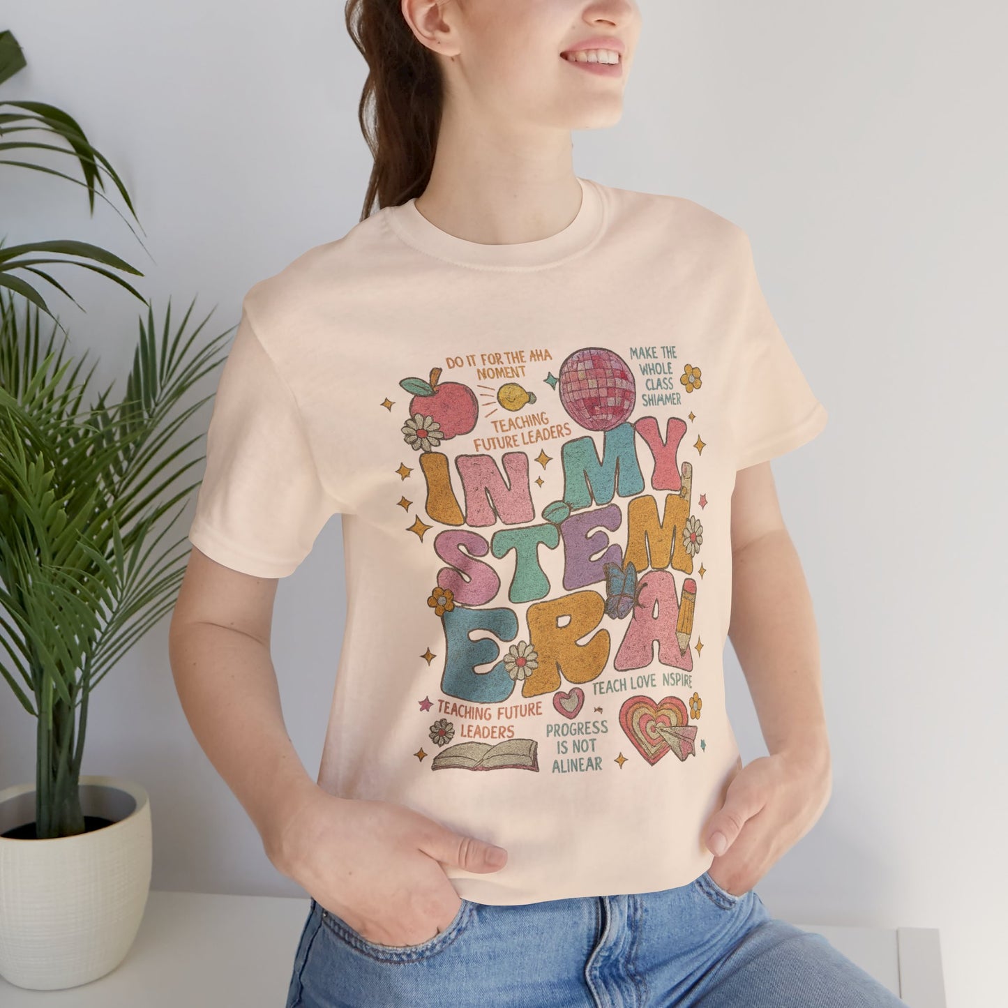In My STEM Era - Teacher T-Shirt | STEM | Roly Poly Print