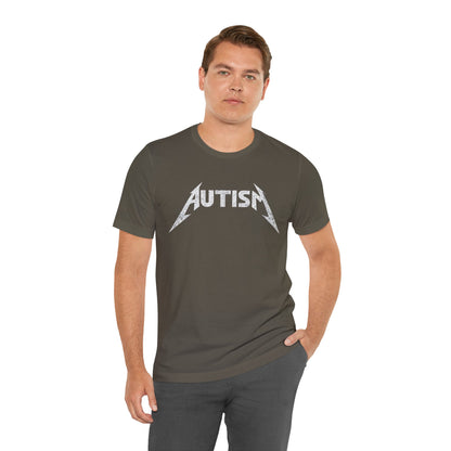 Autism Rock Band Album Cover — T-Shirt | Neurospicy & Relatable | Roly Poly Print