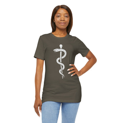 Rod of Asclepius - T-Shirt | Nurses & Healthcare | Roly Poly Print