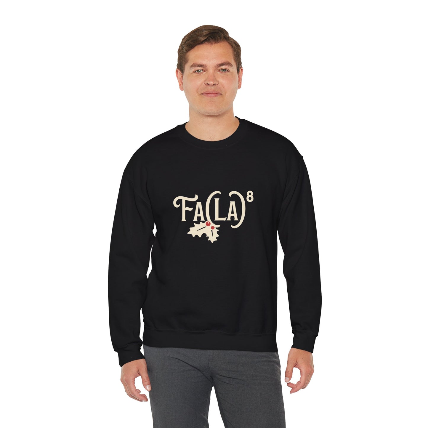 Fa (La)8 - Christmas Sweatshirt | Holiday | Roly Poly Print