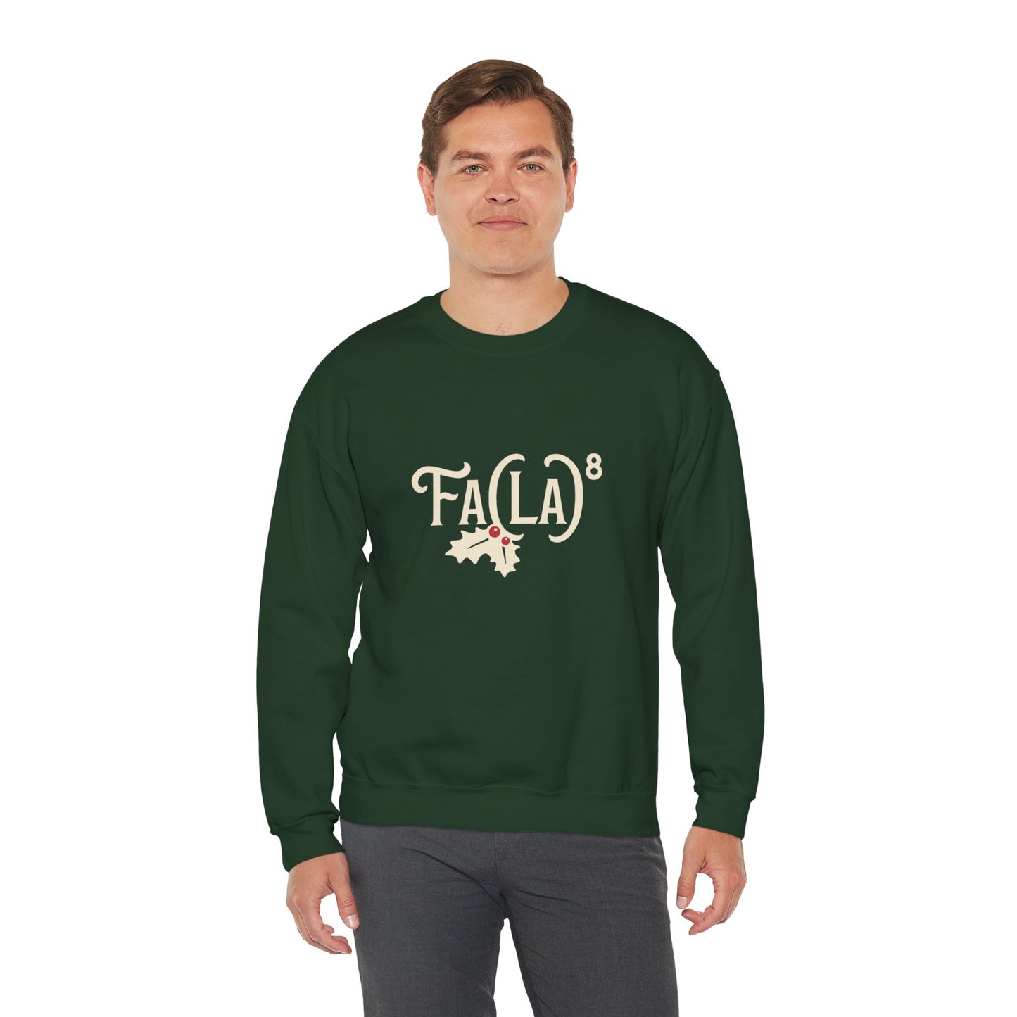 Fa (La)8 - Christmas Sweatshirt | Holiday | Roly Poly Print