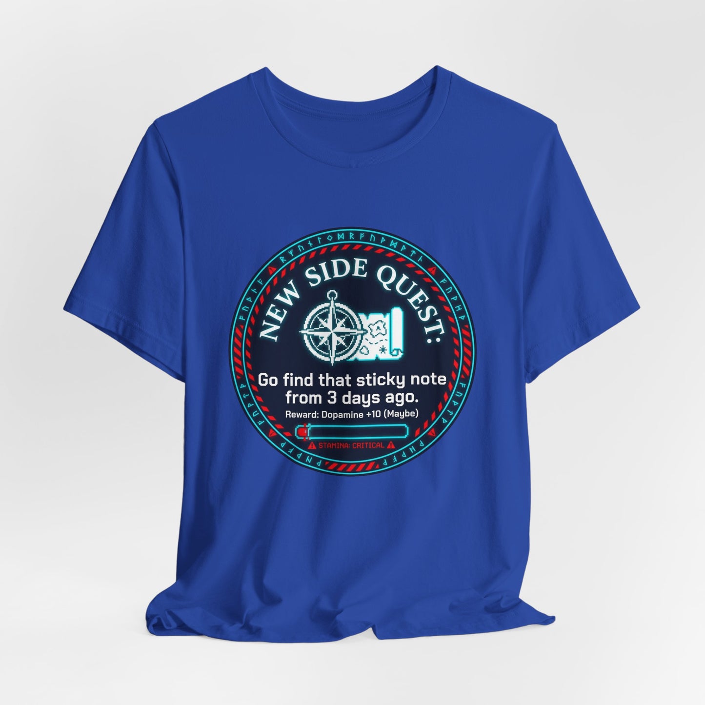 New Side Quest Medallion  | T-Shirt