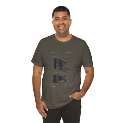 Camera Patent Vintage - T-Shirt | STEM | Roly Poly Print