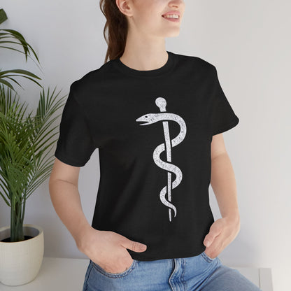 Rod of Asclepius - T-Shirt | Nurses & Healthcare | Roly Poly Print